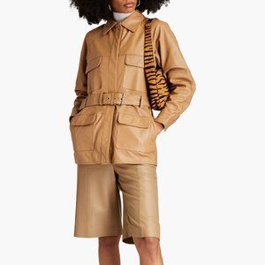 Women's Deadwood Sahara lambskin leather jacket 36 NWT